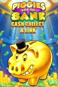 Piggies and the Bank slot avec tirelire dorée