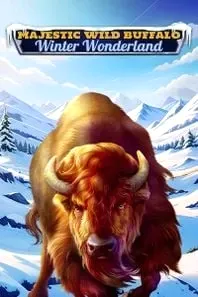 Majestic Wild Buffalo Winter Wonderland machine à sous